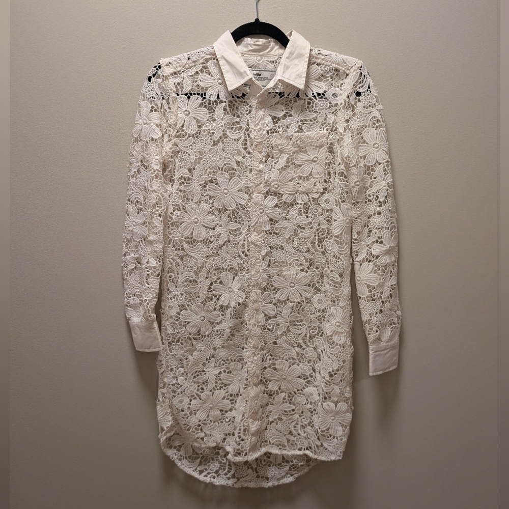 Initial Lace Shirt Dress | FW14 Collection
